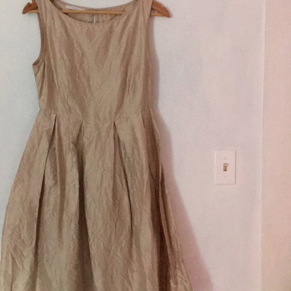 touli raw silk dress